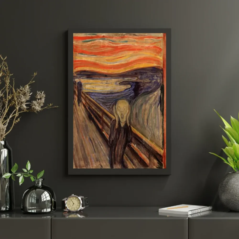 Pintar por números El grito - Edvard Munch – foto 3