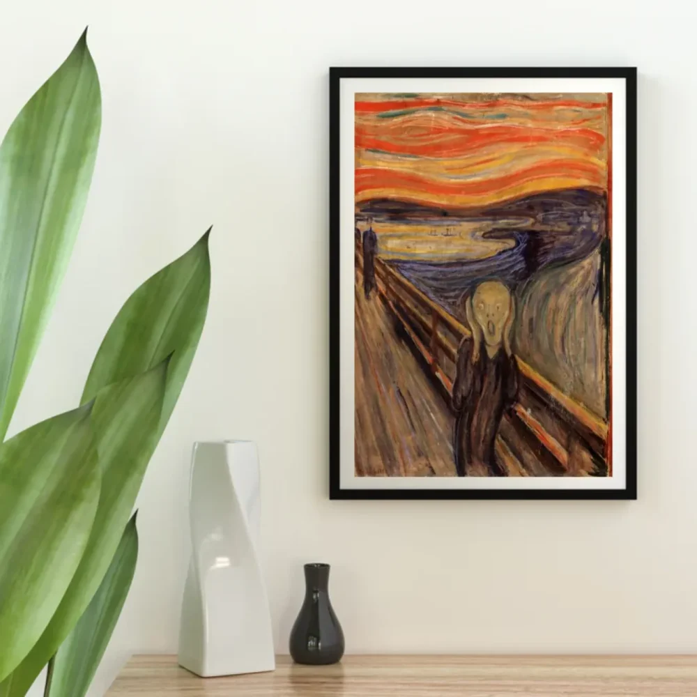 Pintar por números El grito - Edvard Munch – foto 4