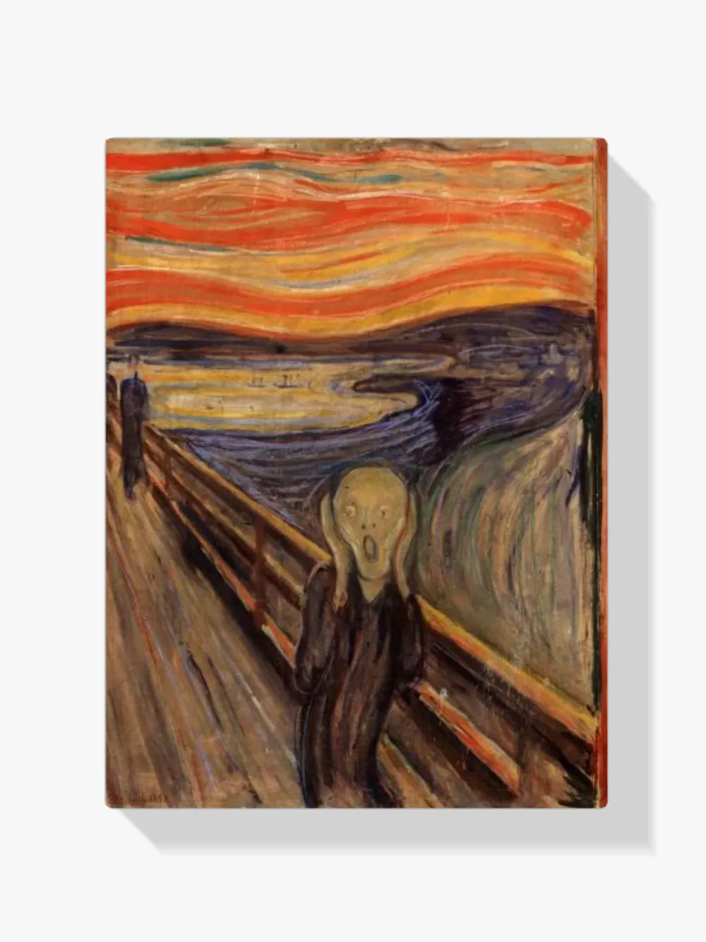 Pintar por números El grito - Edvard Munch
