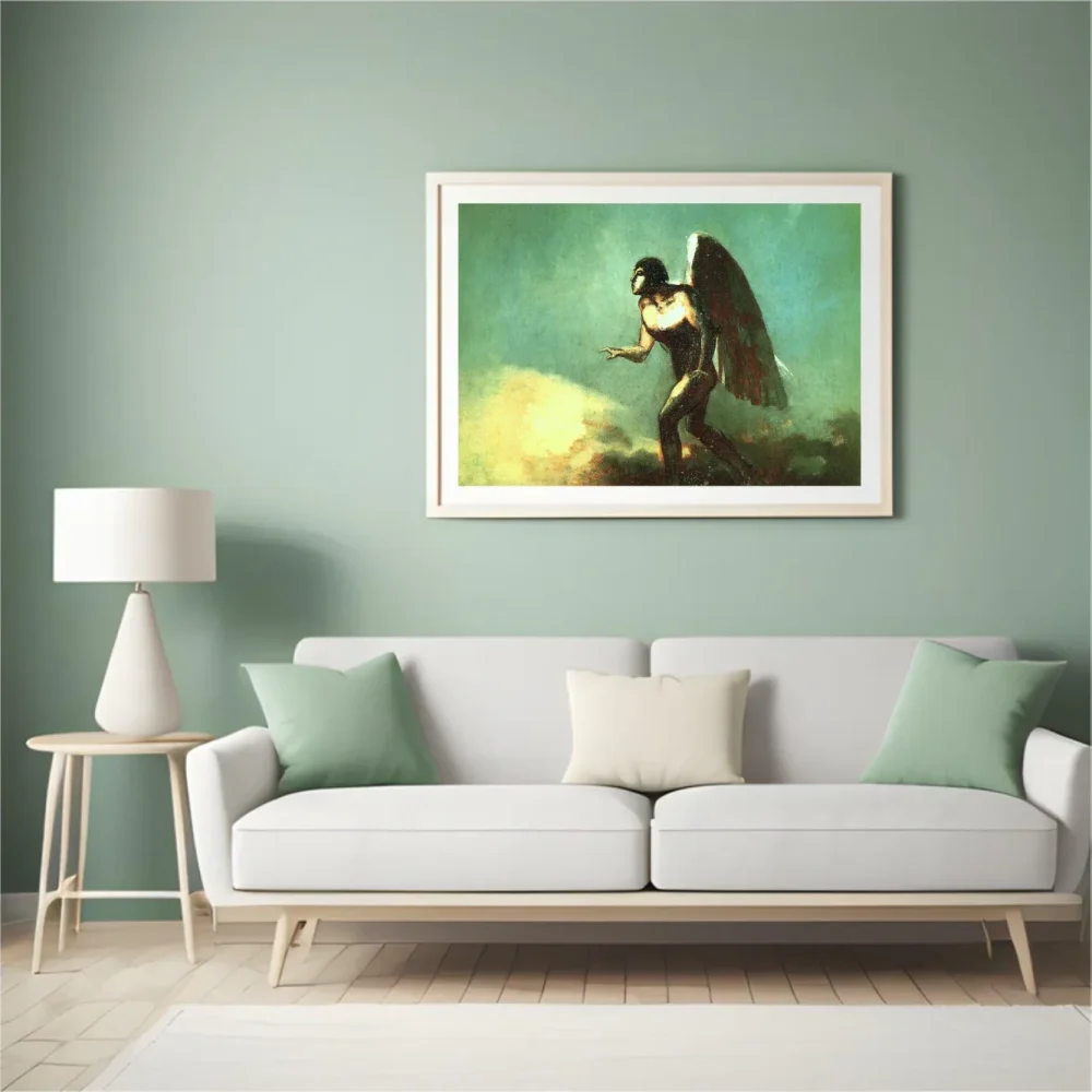Pintar por números El hombre alado – foto 4
