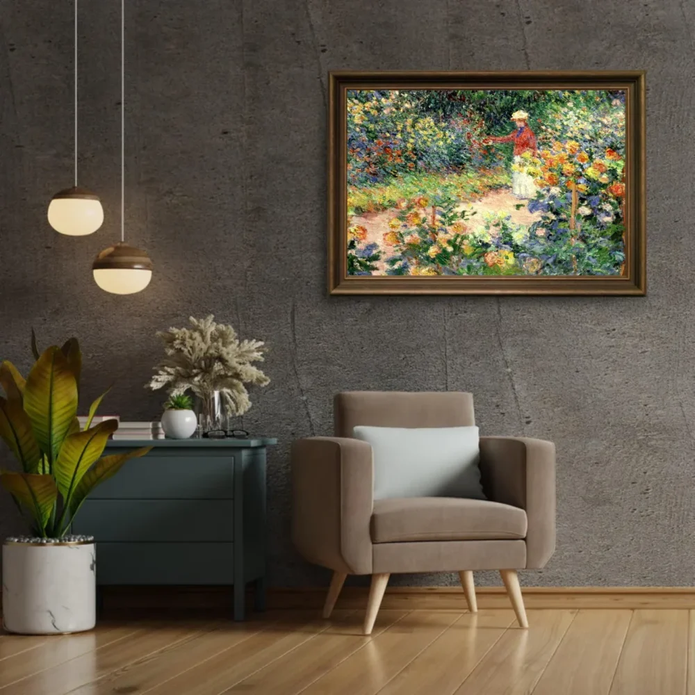 Pintar por números El jardín de Monet en Giverny – foto 2