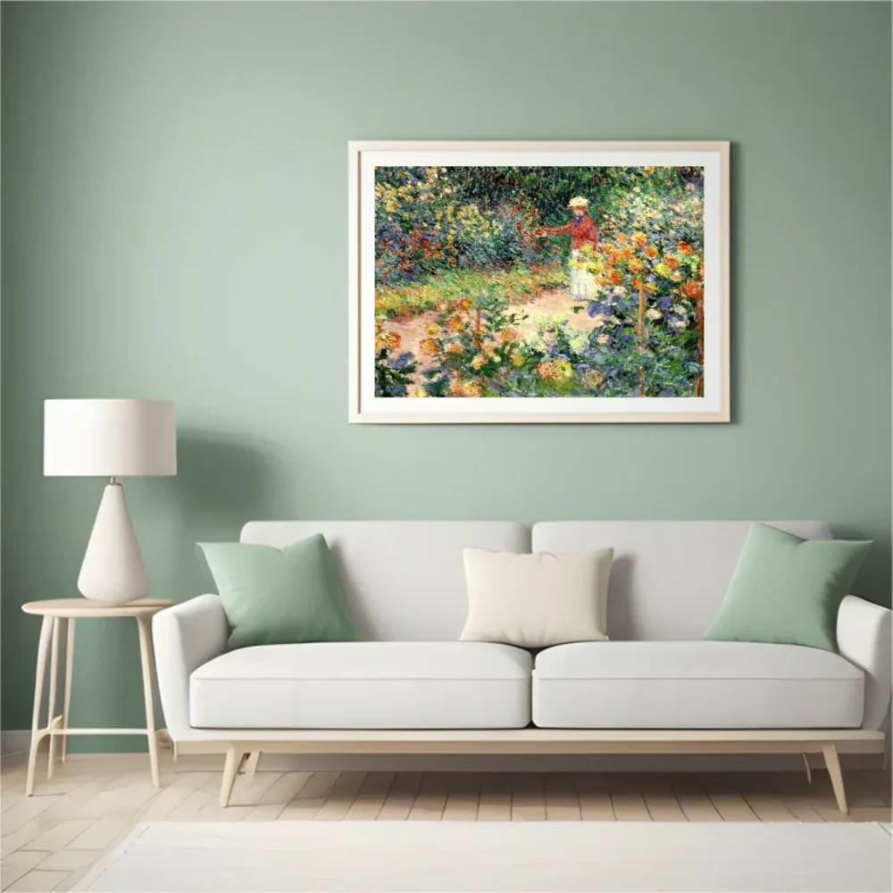 Pintar por números El jardín de Monet en Giverny – foto 4