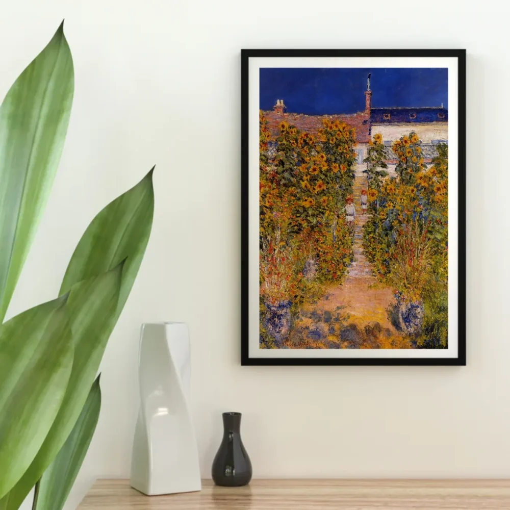Pintar por números El jardín del artista en Vétheuil – foto 4