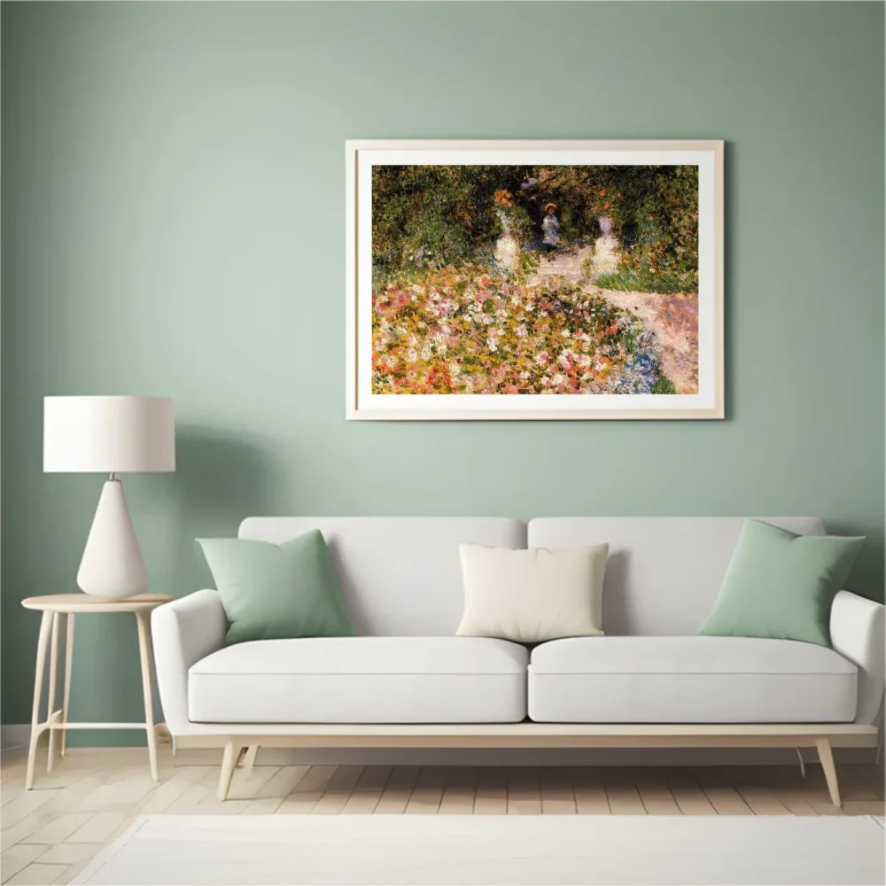 Pintar por números El jardín (En el parque) – foto 4