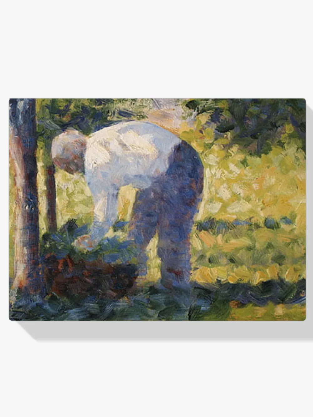 Pintar por números El jardinero - Georges Seurat
