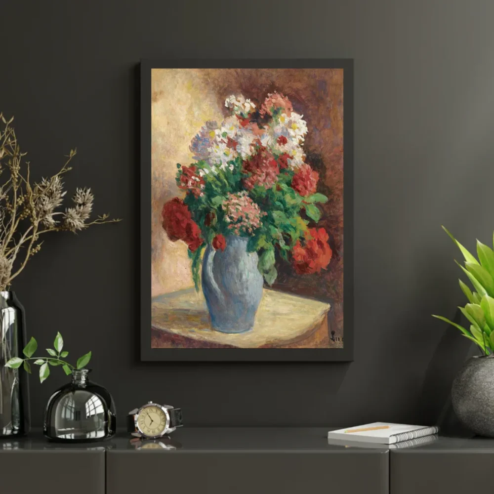 Pintar por números El jarrón con flores – foto 3