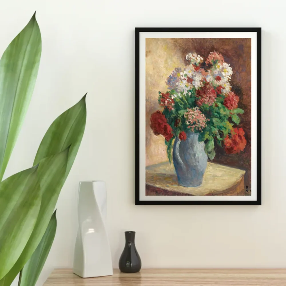 Pintar por números El jarrón con flores – foto 4