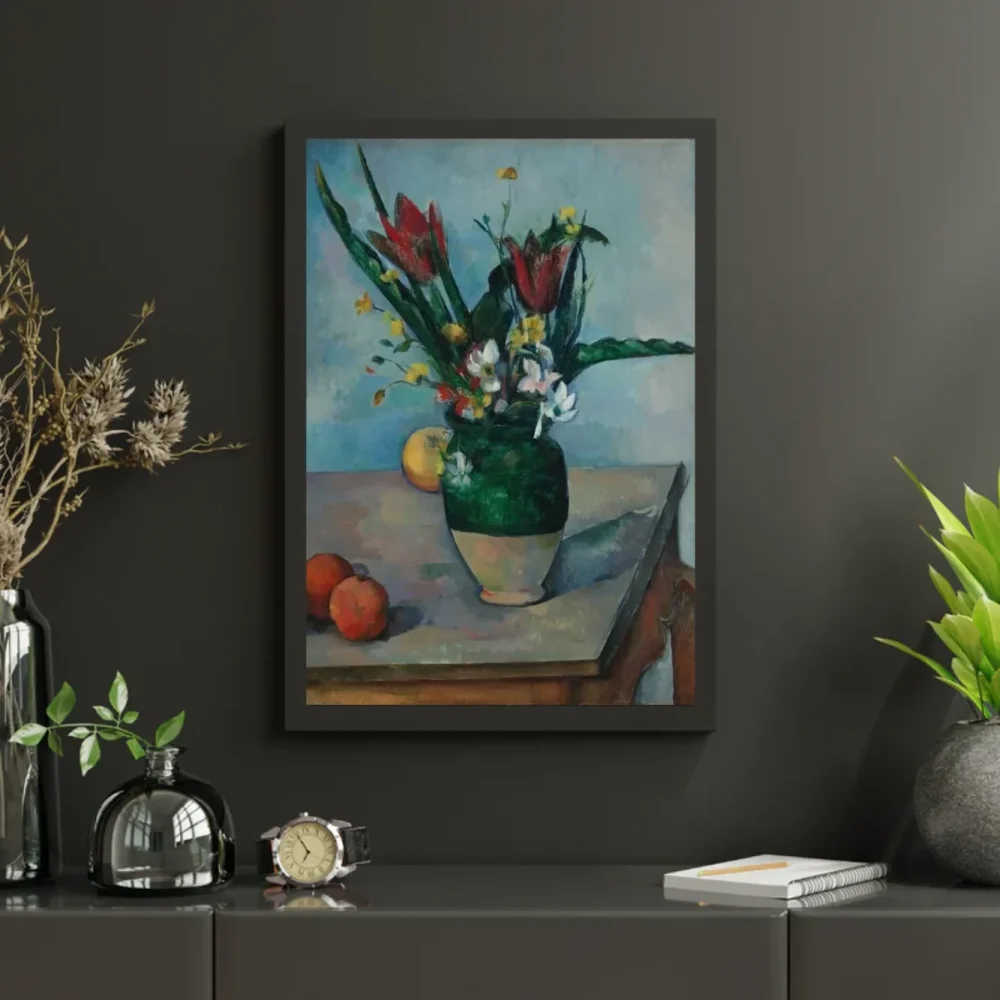 Pintar por números El jarrón con tulipanes – foto 3