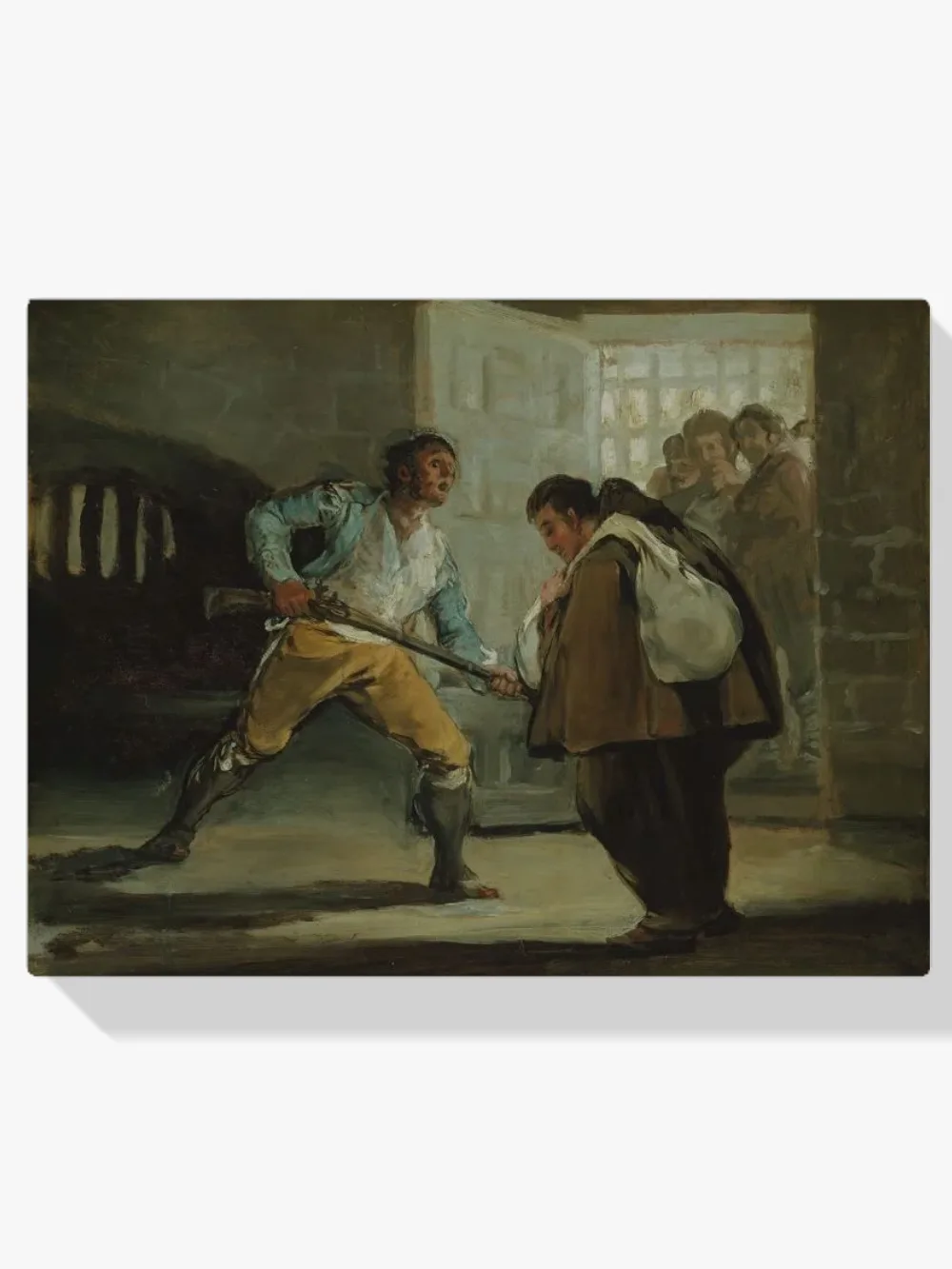 Pintar por números El Maragato amenaza a fray Pedro de Zaldivia