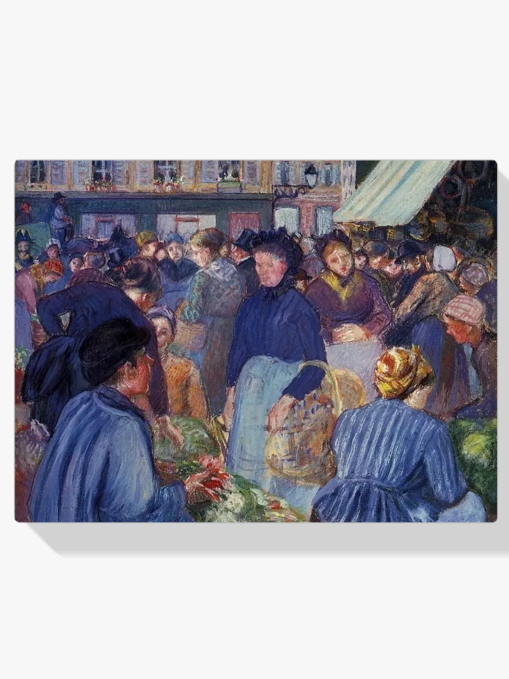 Pintar por números El mercado de Gisors