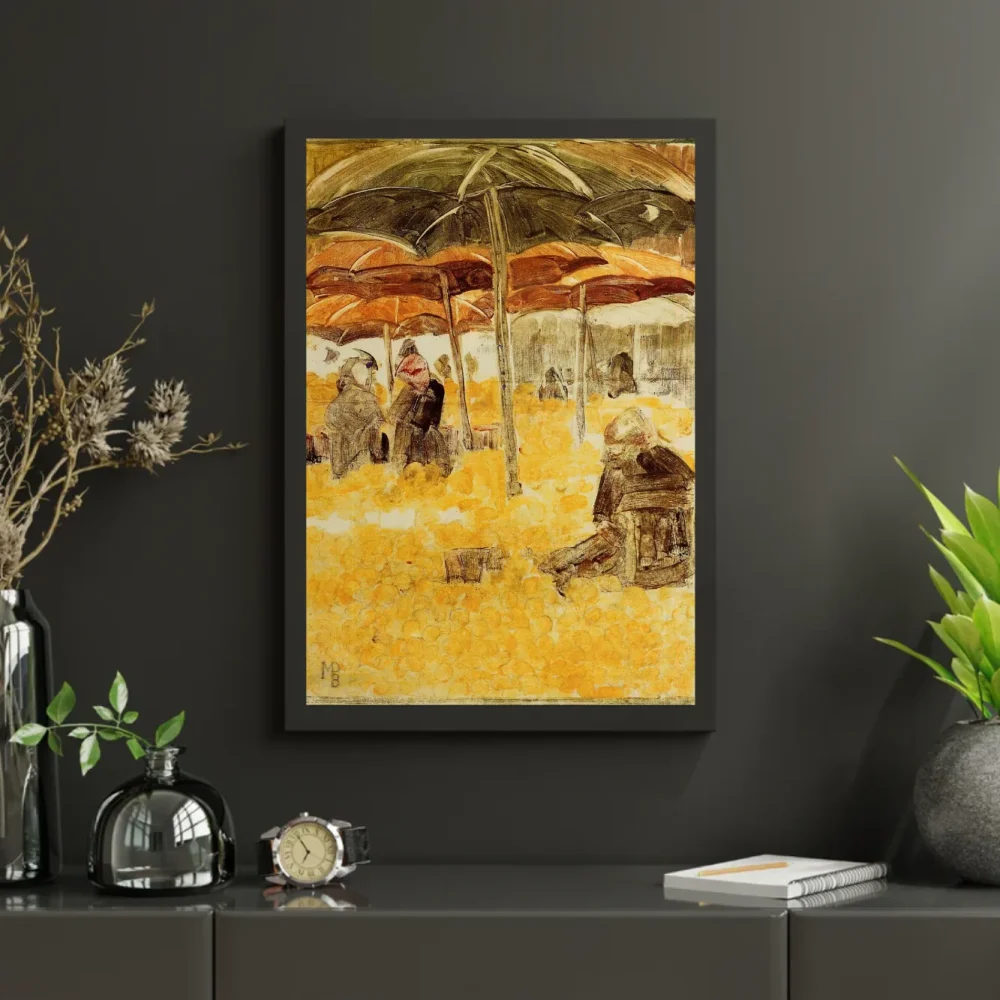 Pintar por números El mercado de naranjas – foto 3