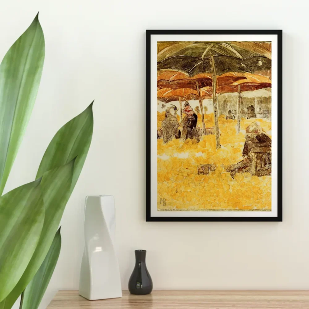 Pintar por números El mercado de naranjas – foto 4