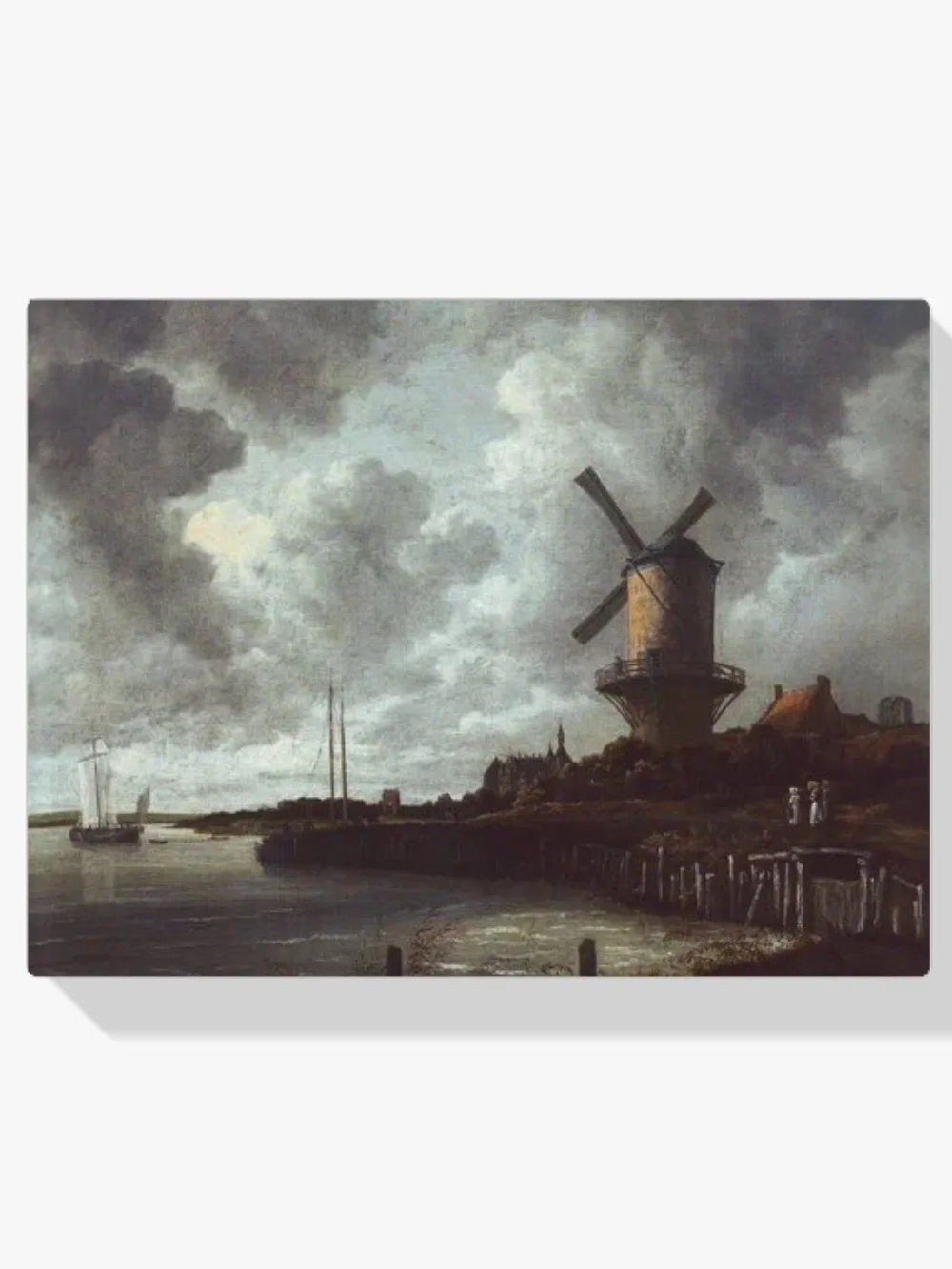Pintar por números El molino de Wijk bij Duurstede
