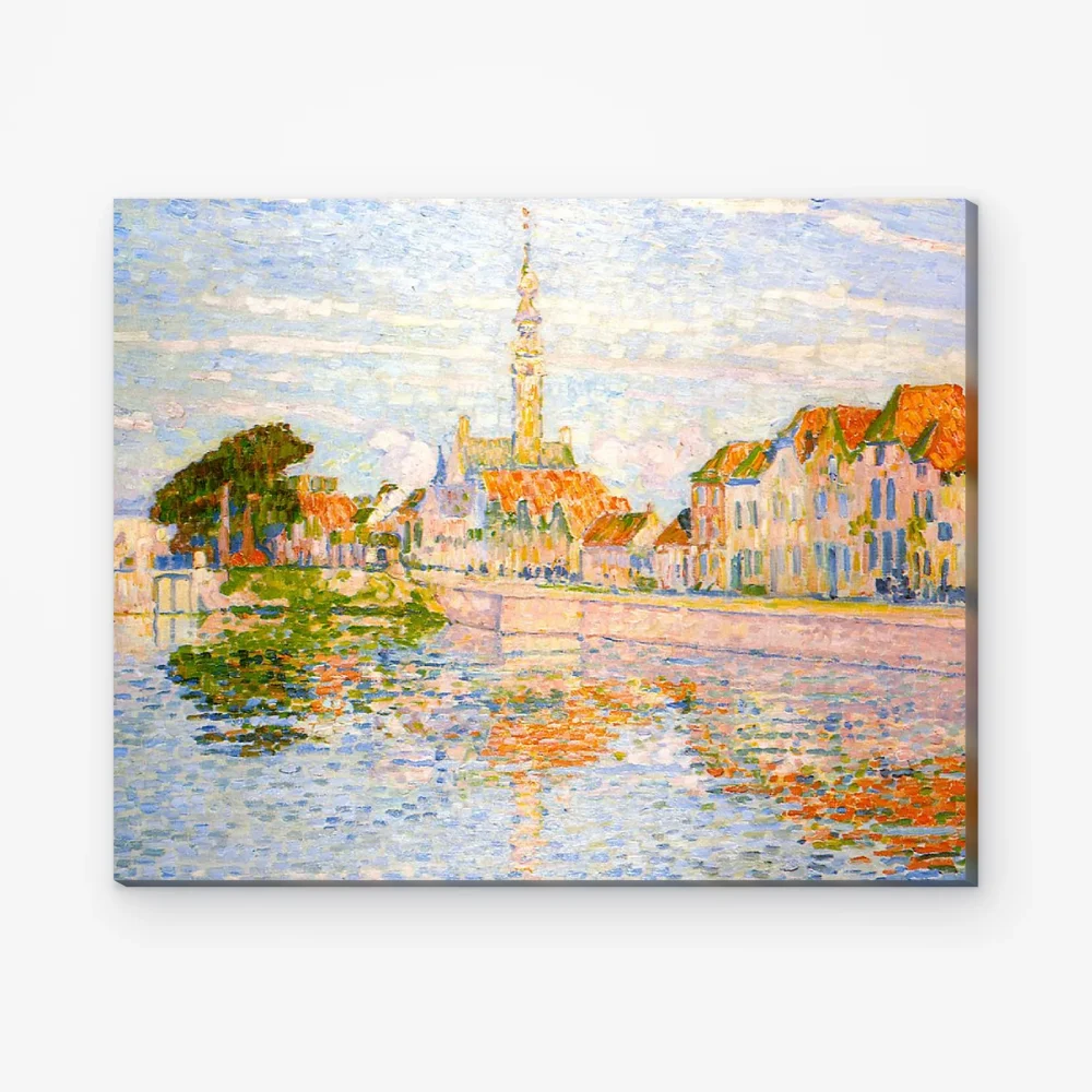 Pintar por Números - El muelle de Veere, Zelanda