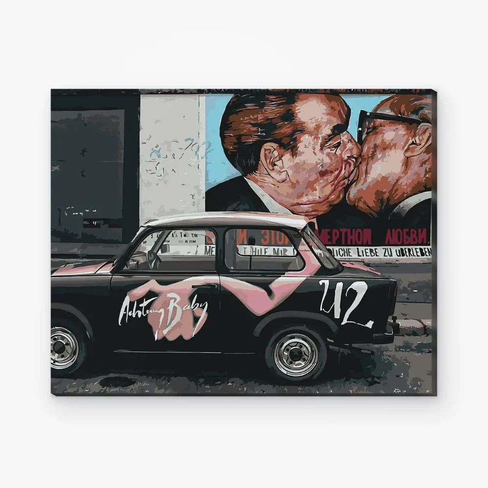 Pintar por Números - El muro de Berlín