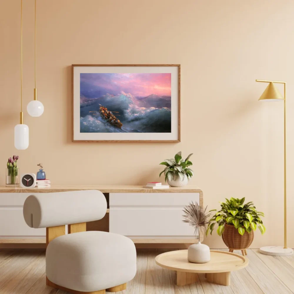 Pintar por números El naufragio - Iván Aivazovski – foto 3