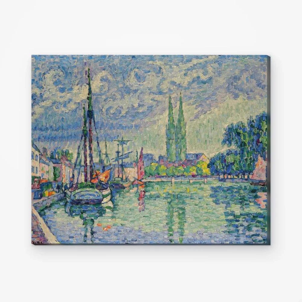 Pintar por Números - El Odet en Quimper