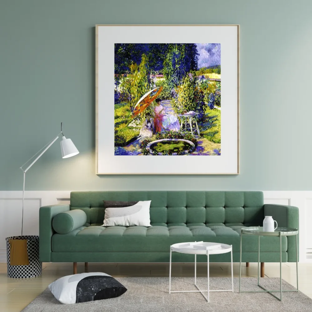 Pintar por números El paraguas del jardín – foto 3