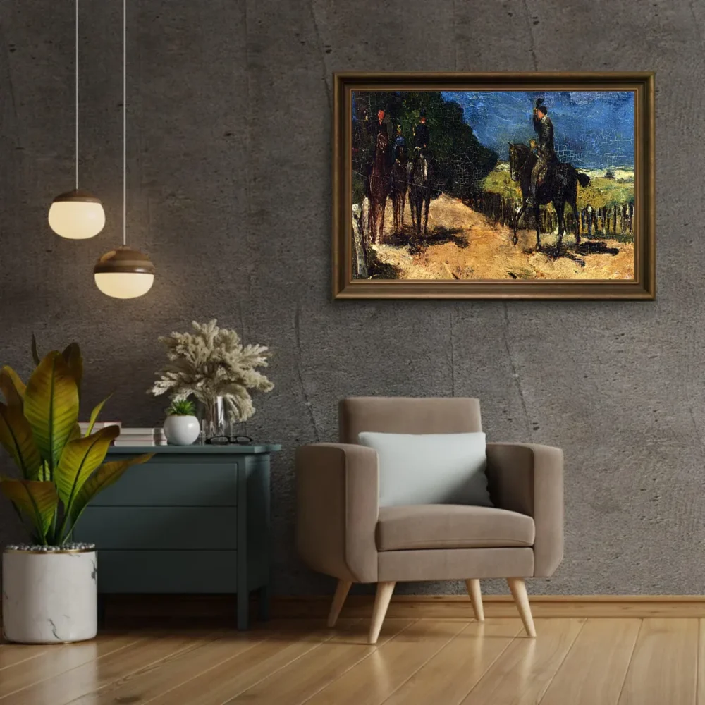 Pintar por números El paseo a caballo – foto 2