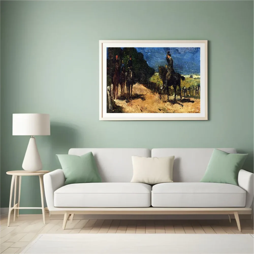 Pintar por números El paseo a caballo – foto 4