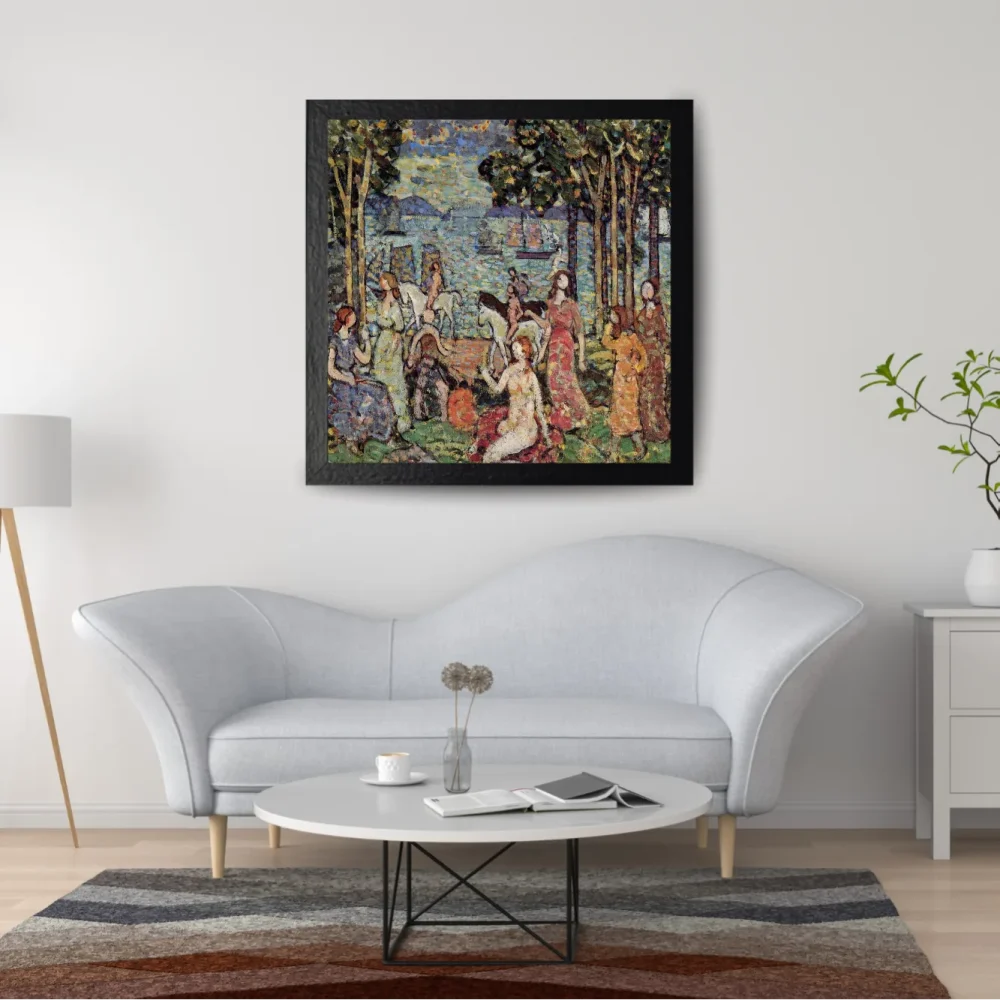 Pintar por números El paseo - Maurice Prendergast – foto 2