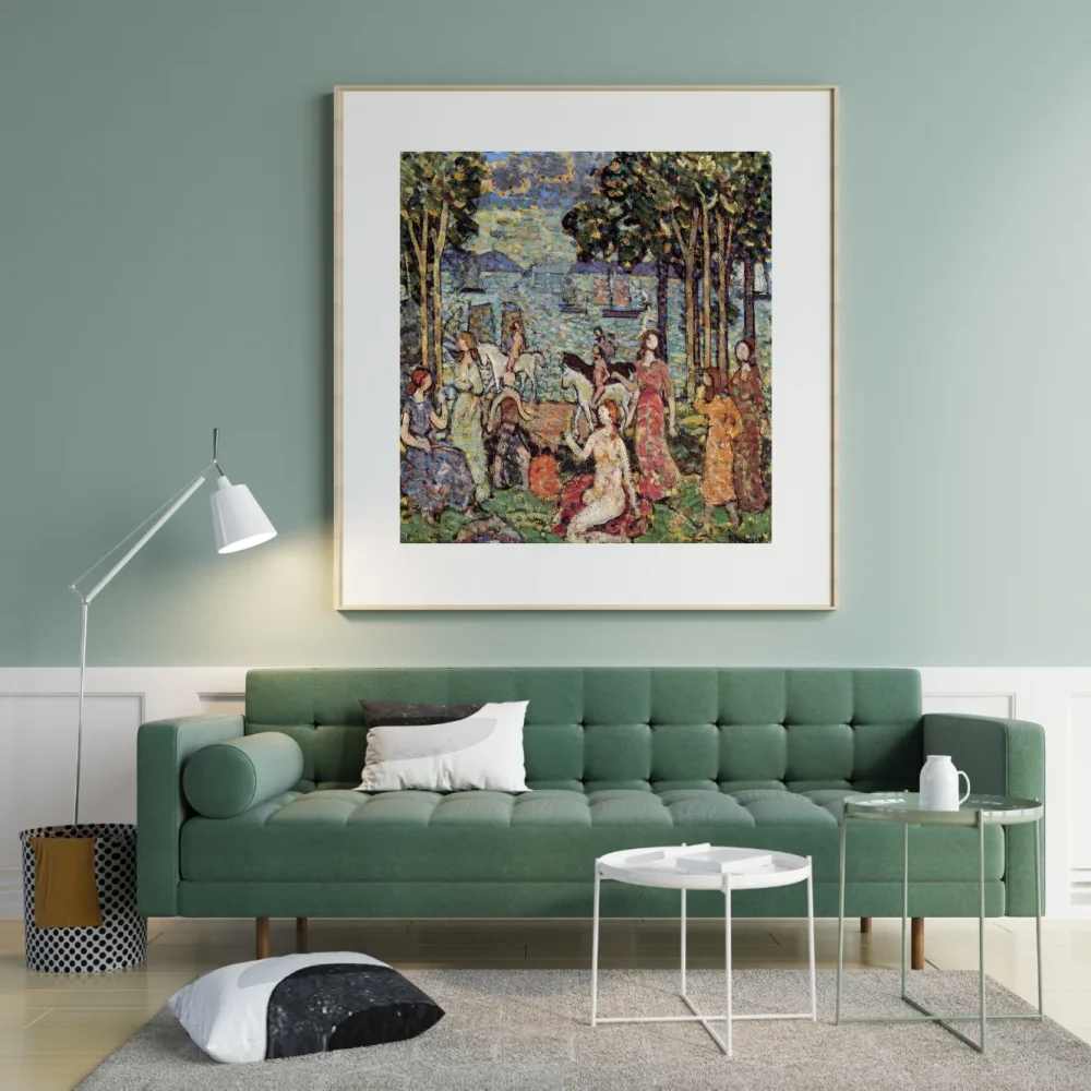 Pintar por números El paseo - Maurice Prendergast – foto 3