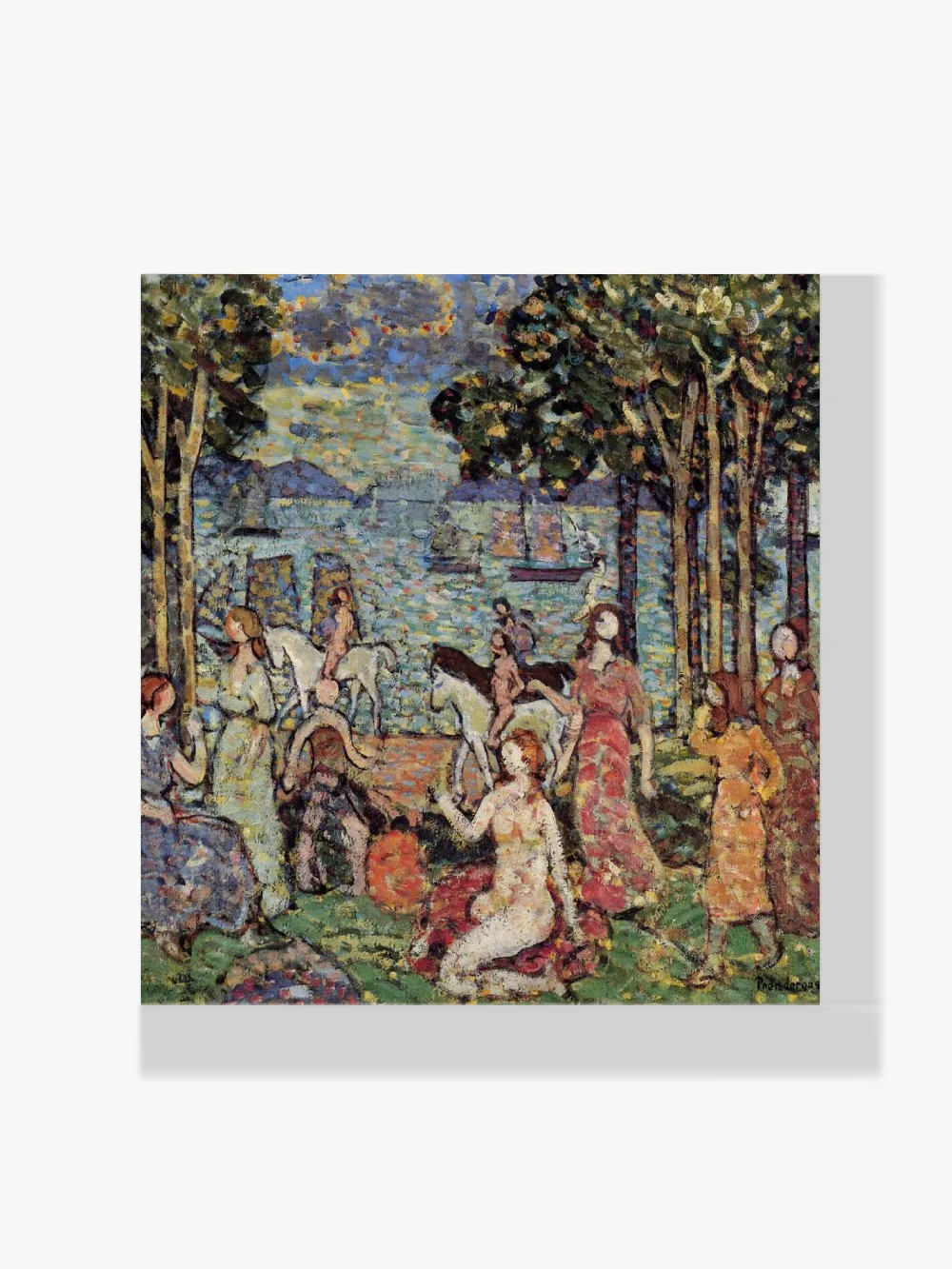 Pintar por números El paseo - Maurice Prendergast