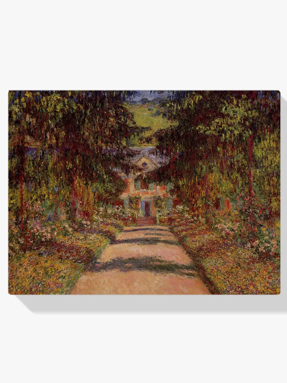 Pintar por números El paseo principal de Giverny