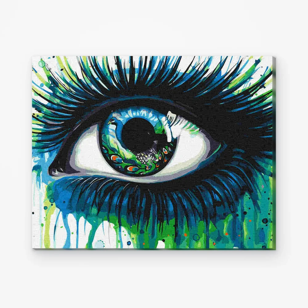 Pintar por Números - El pavo real