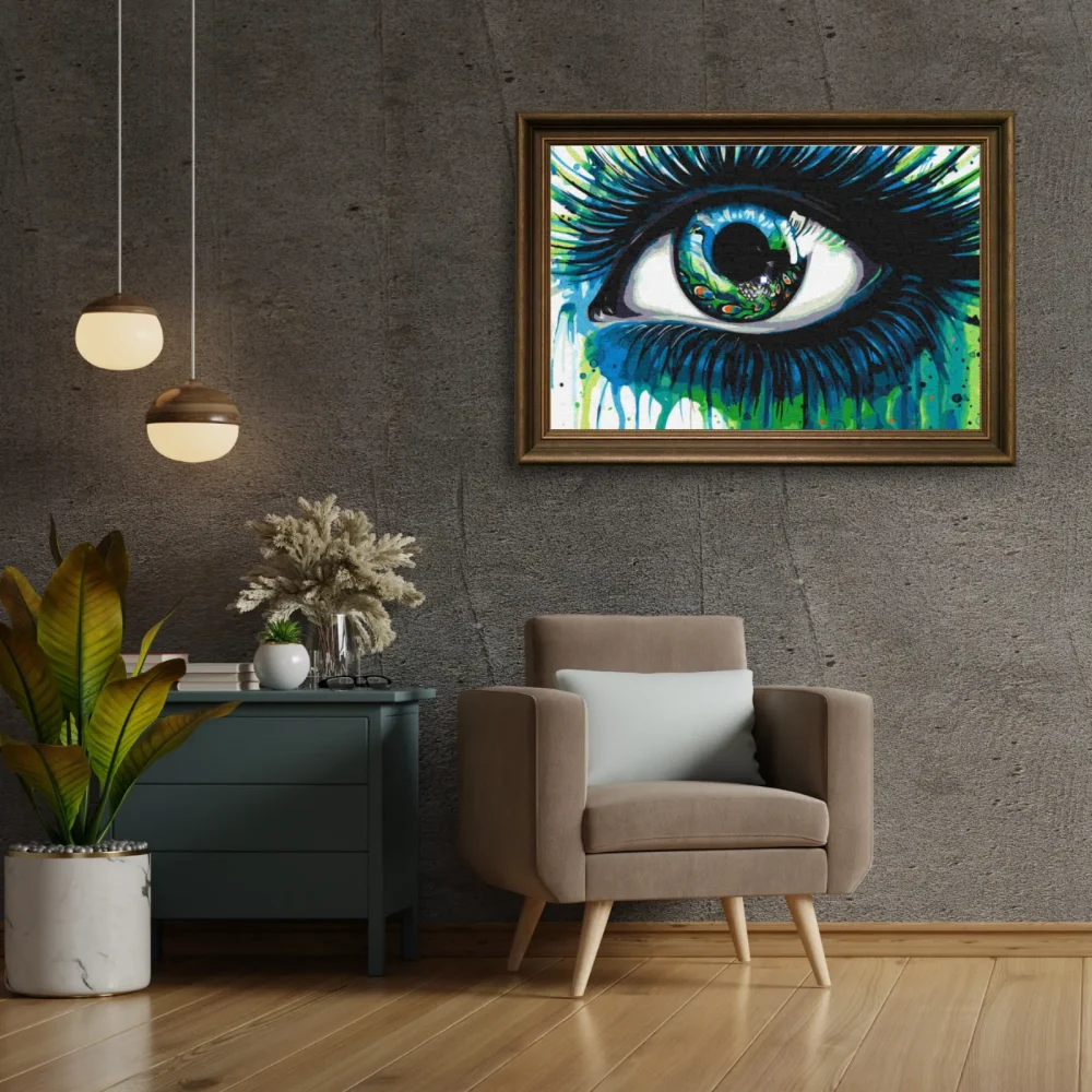 Pintar por números El pavo real – foto 3