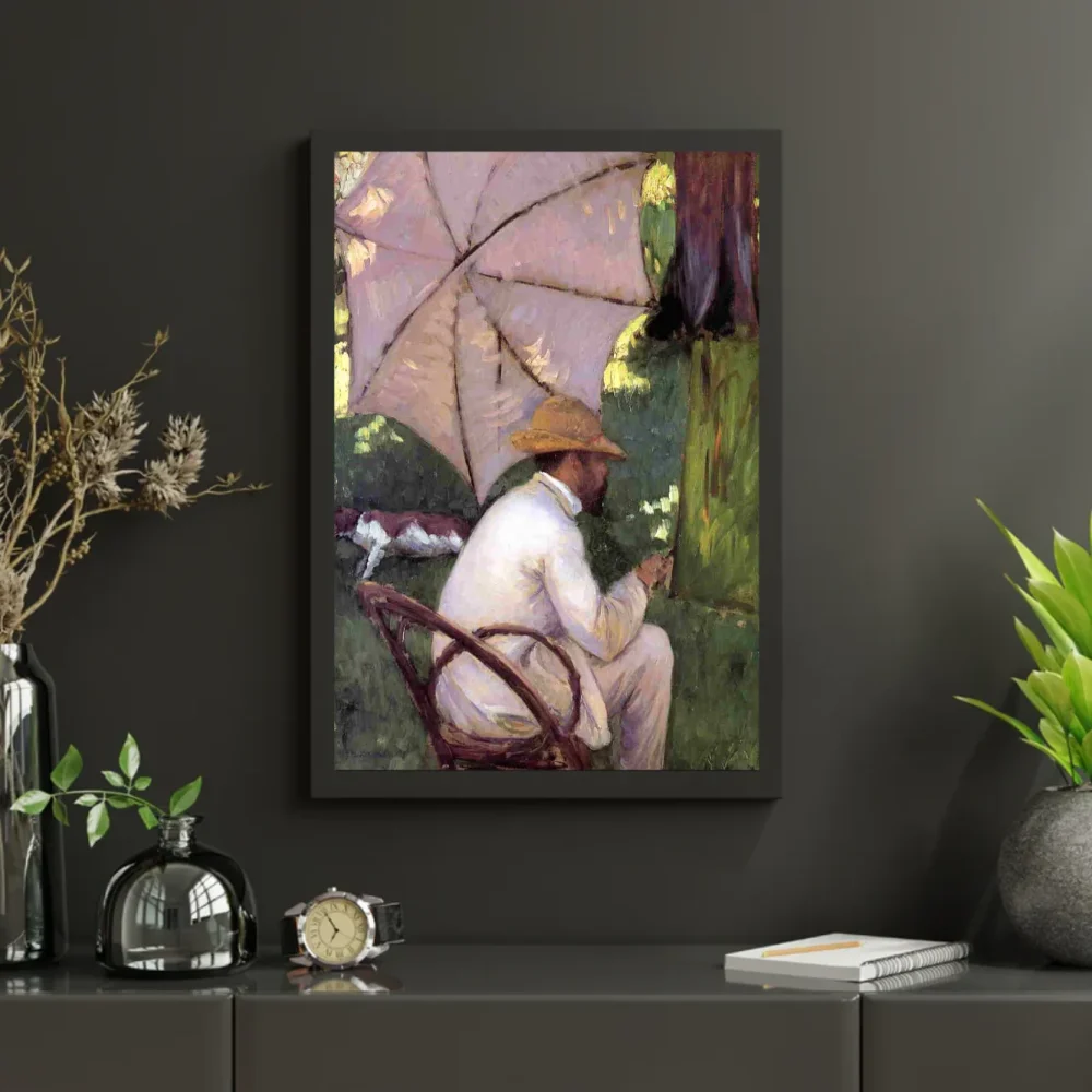 Pintar por números El pintor bajo su sombrilla – foto 3