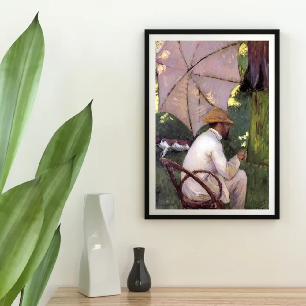 Pintar por números El pintor bajo su sombrilla – foto 4