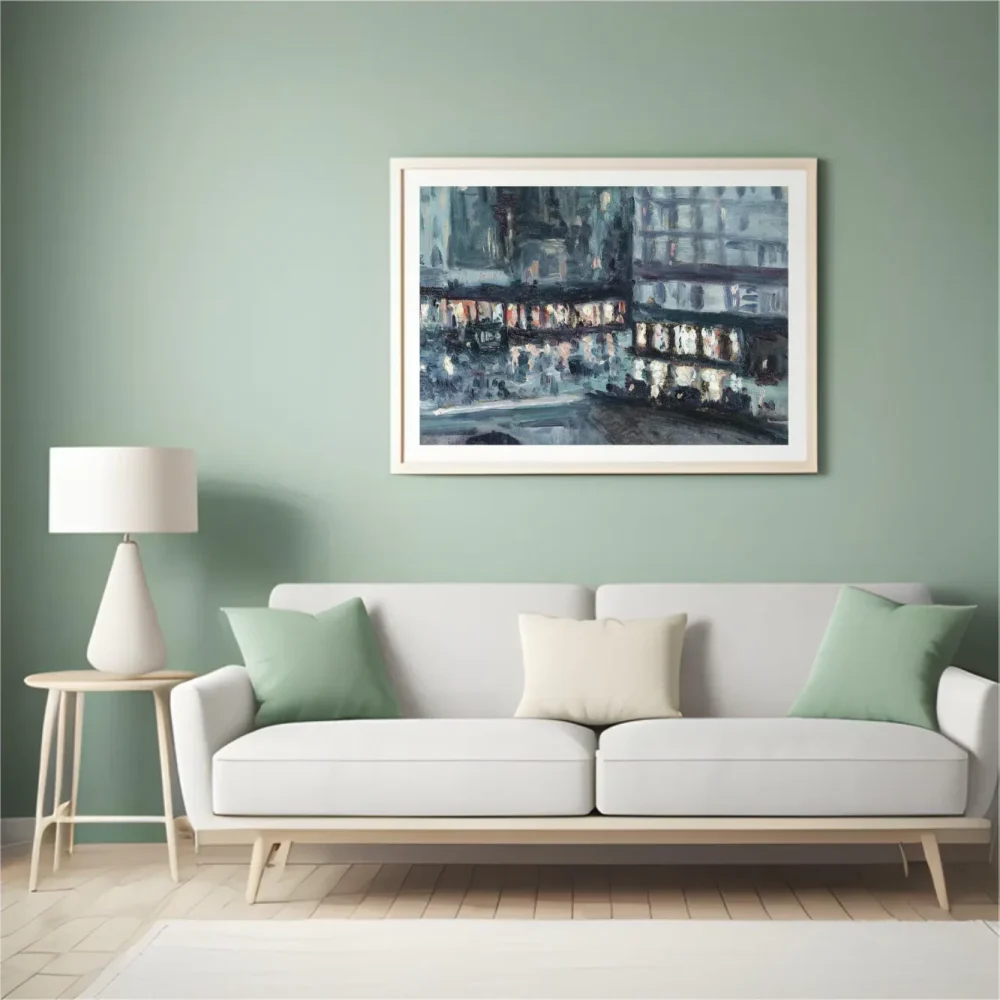 Pintar por números El Pont Neuf de noche – foto 4