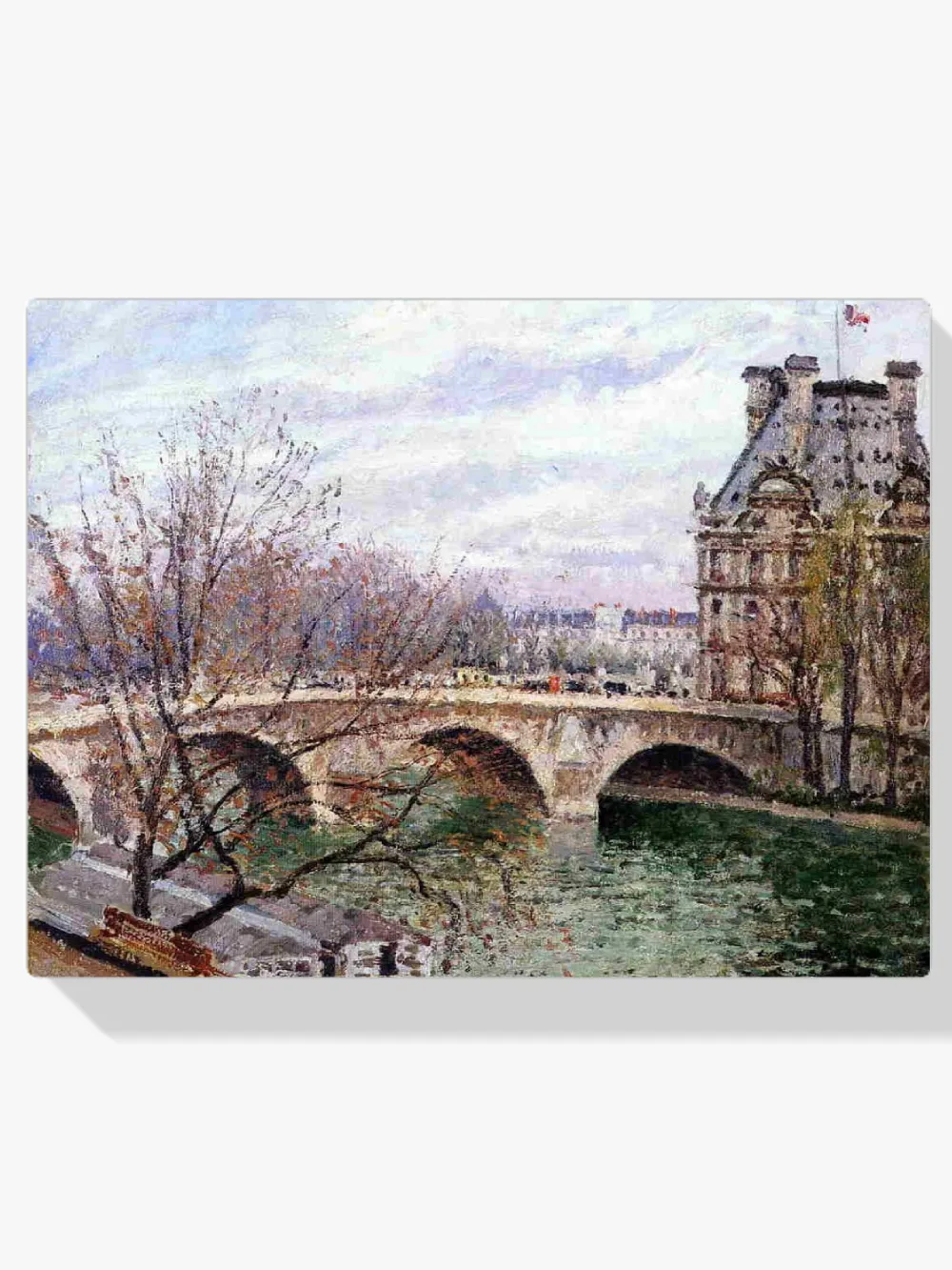 Pintar por números El Pont Royal y el pabellón de Flore