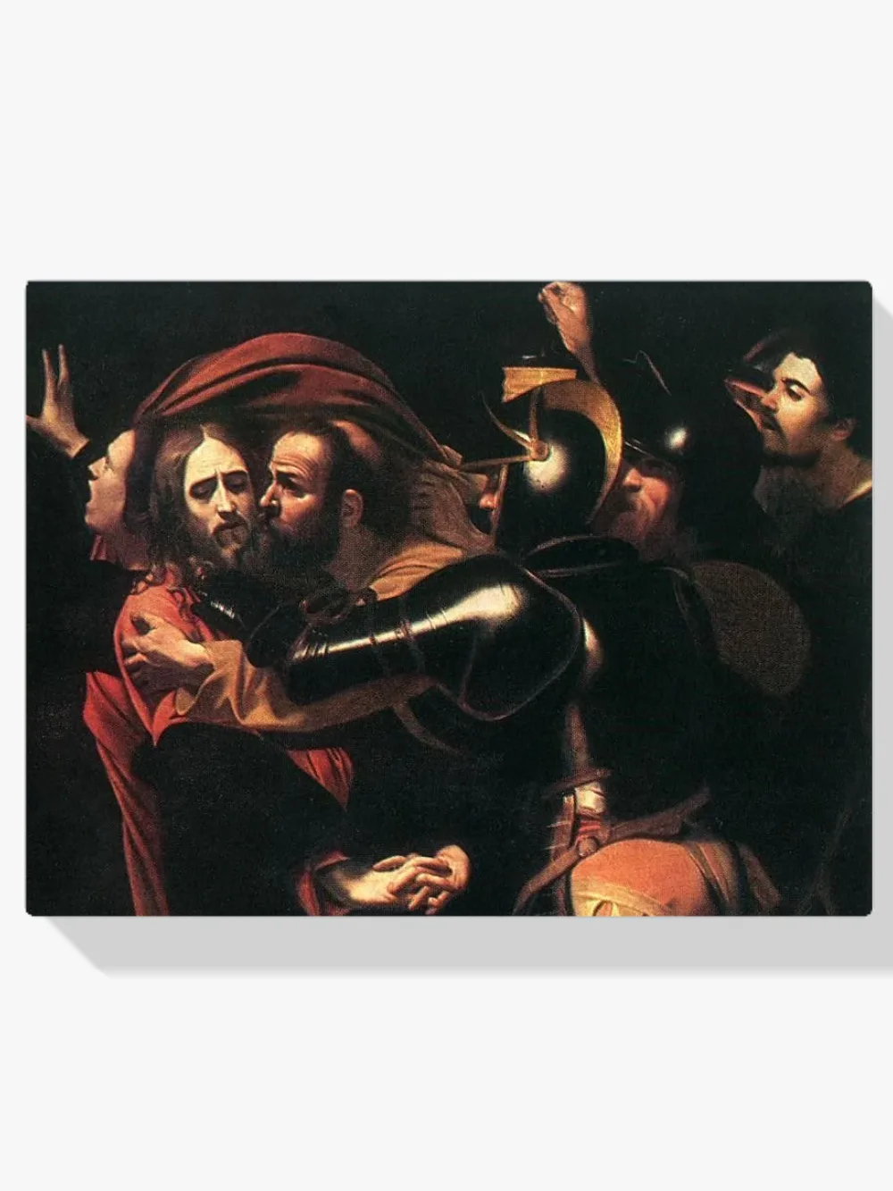 Pintar por números El prendimiento de Cristo