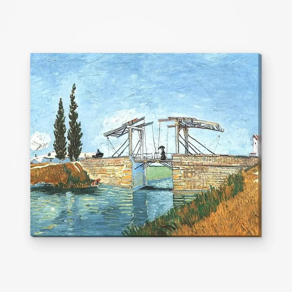 Pintar por Números - El puente de Langlois en Arles, versión 2