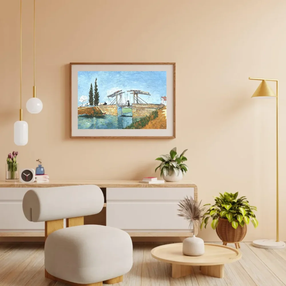 Pintar por números El puente de Langlois en Arles, versión 2 – foto 3