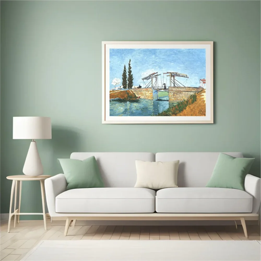 Pintar por números El puente de Langlois en Arles, versión 2 – foto 4