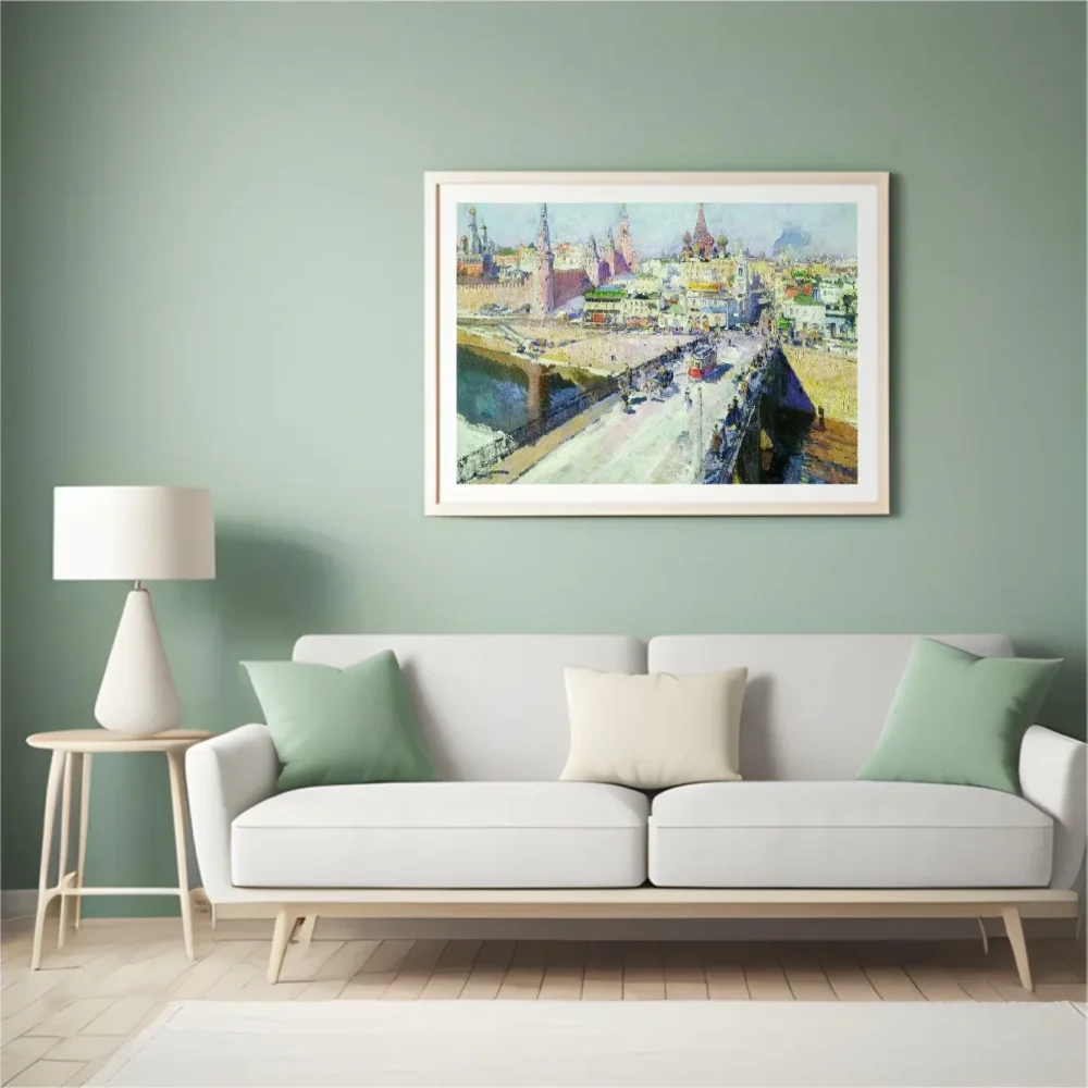 Pintar por números El puente sobre el río Moscova – foto 4