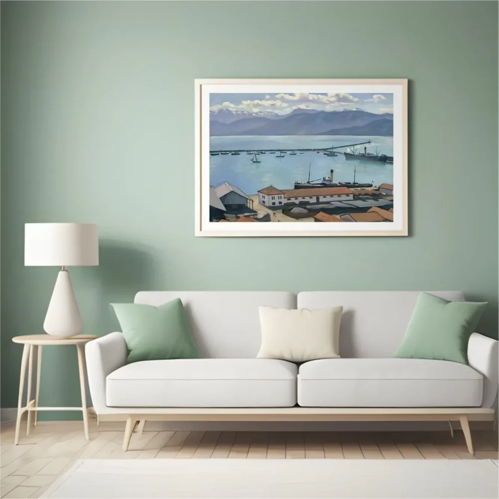 Pintar por números El puerto de Bugía, Argel, al sol – foto 4