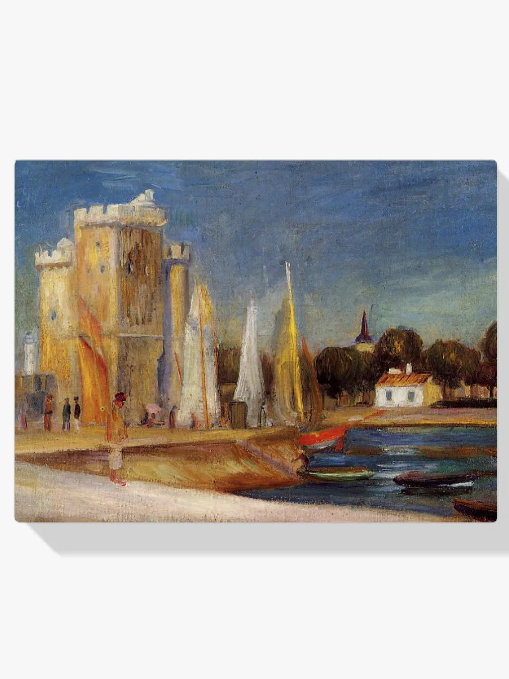 Pintar por números El puerto de La Rochelle