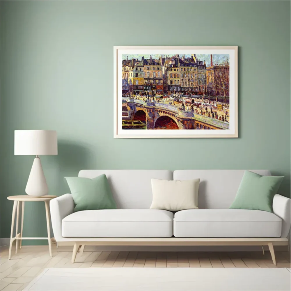 Pintar por números El Quai Conti de día – foto 4