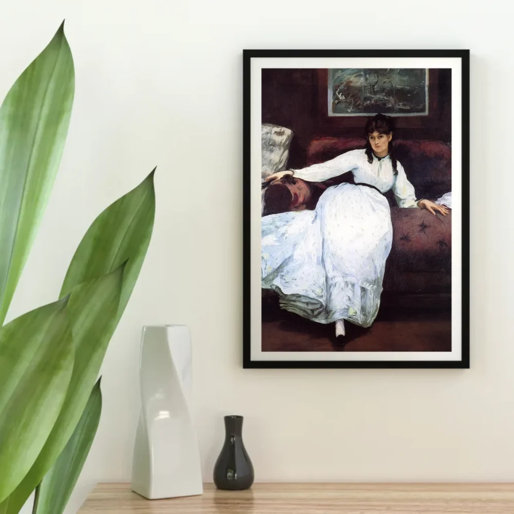 Pintar por números El reposo, retrato de Berthe Morisot – foto 4
