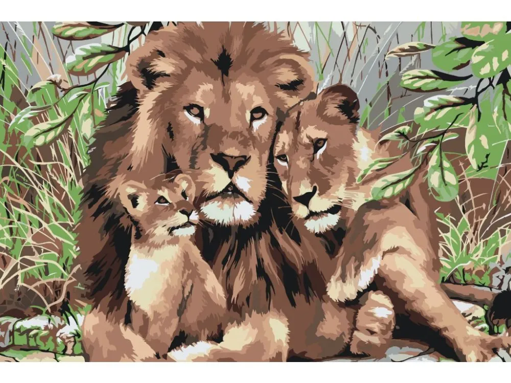 Pintar por números El rey león – foto 2