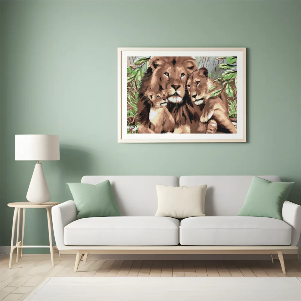 Pintar por números El rey león – foto 5