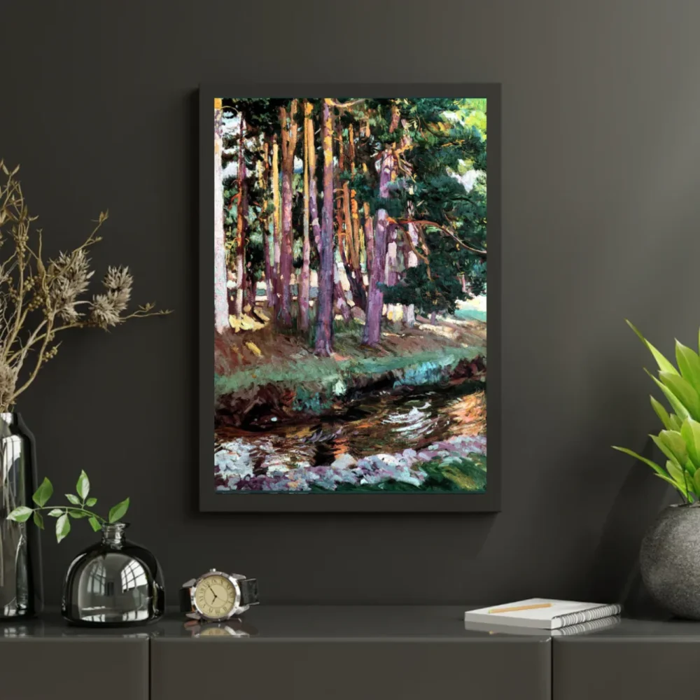 Pintar por números El río de la Reina, Valsaín – foto 3