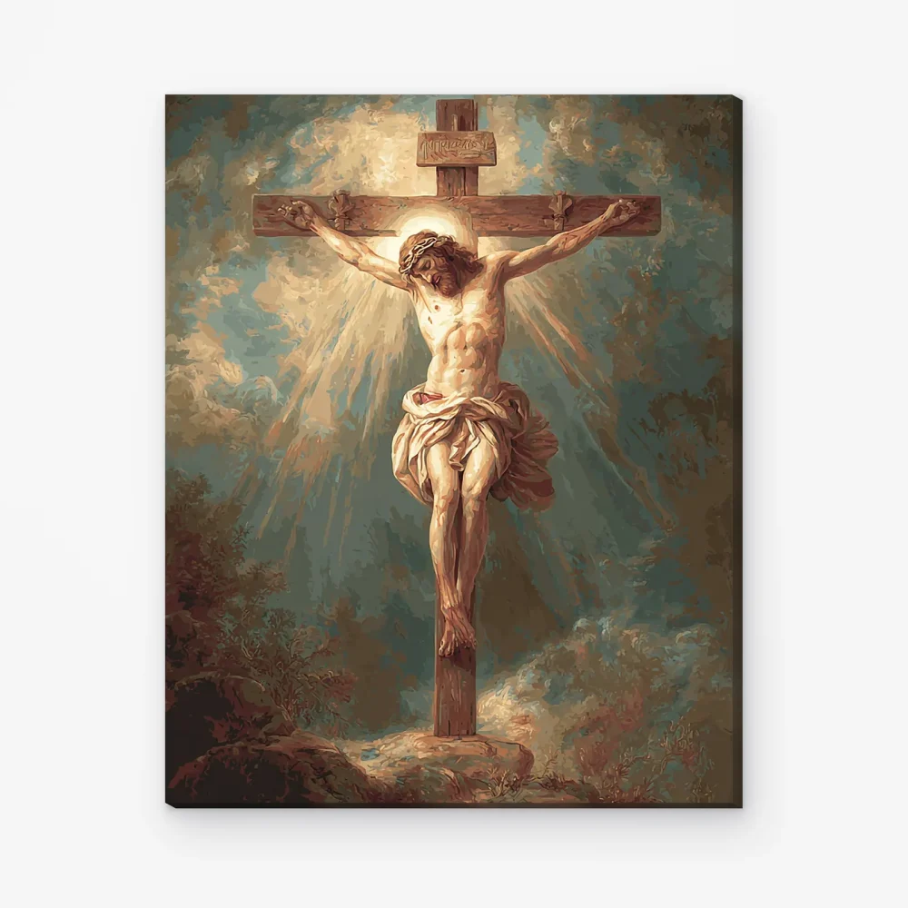 Pintar por Números - El sacrificio en la cruz