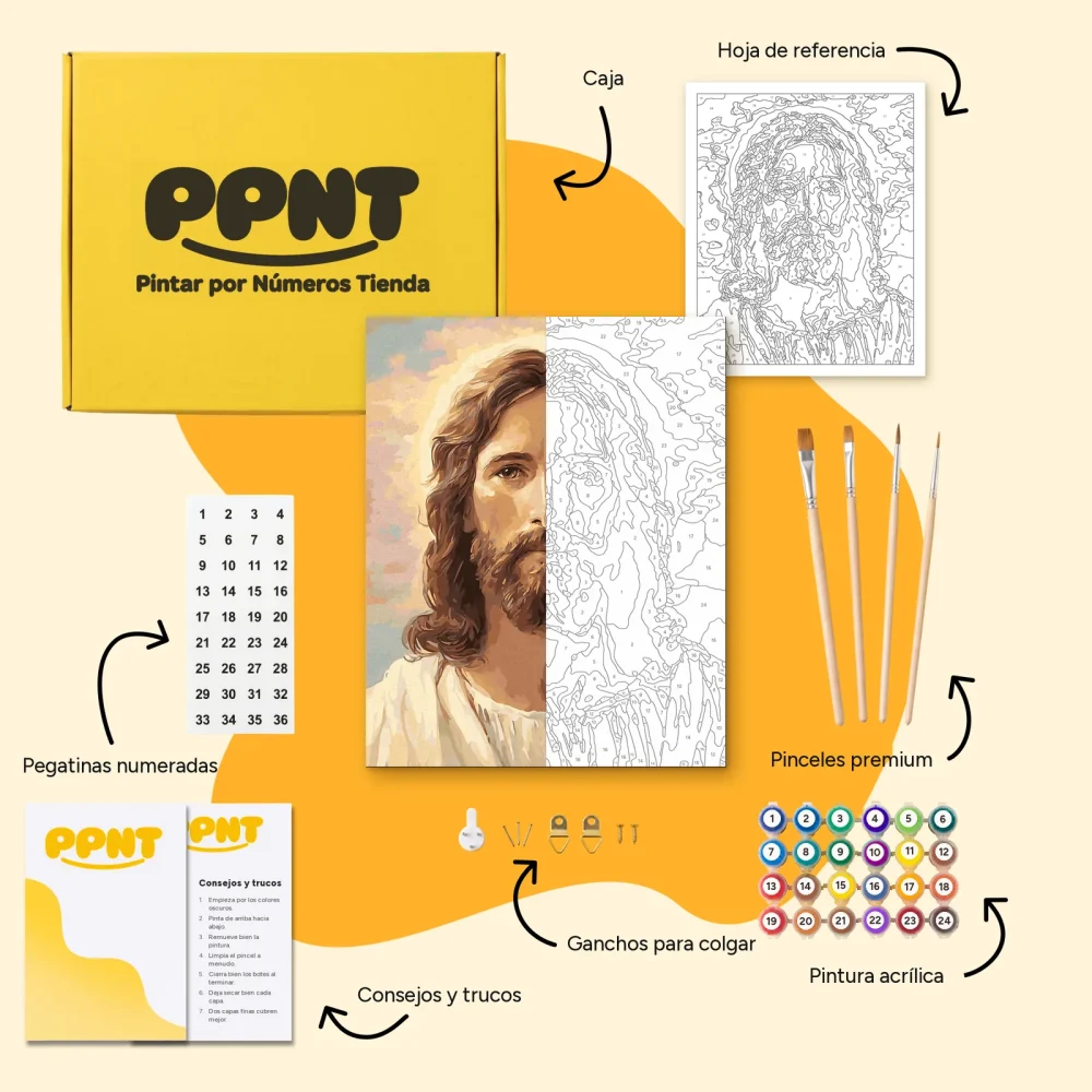 Pintar por Números - El Santo Rostro
