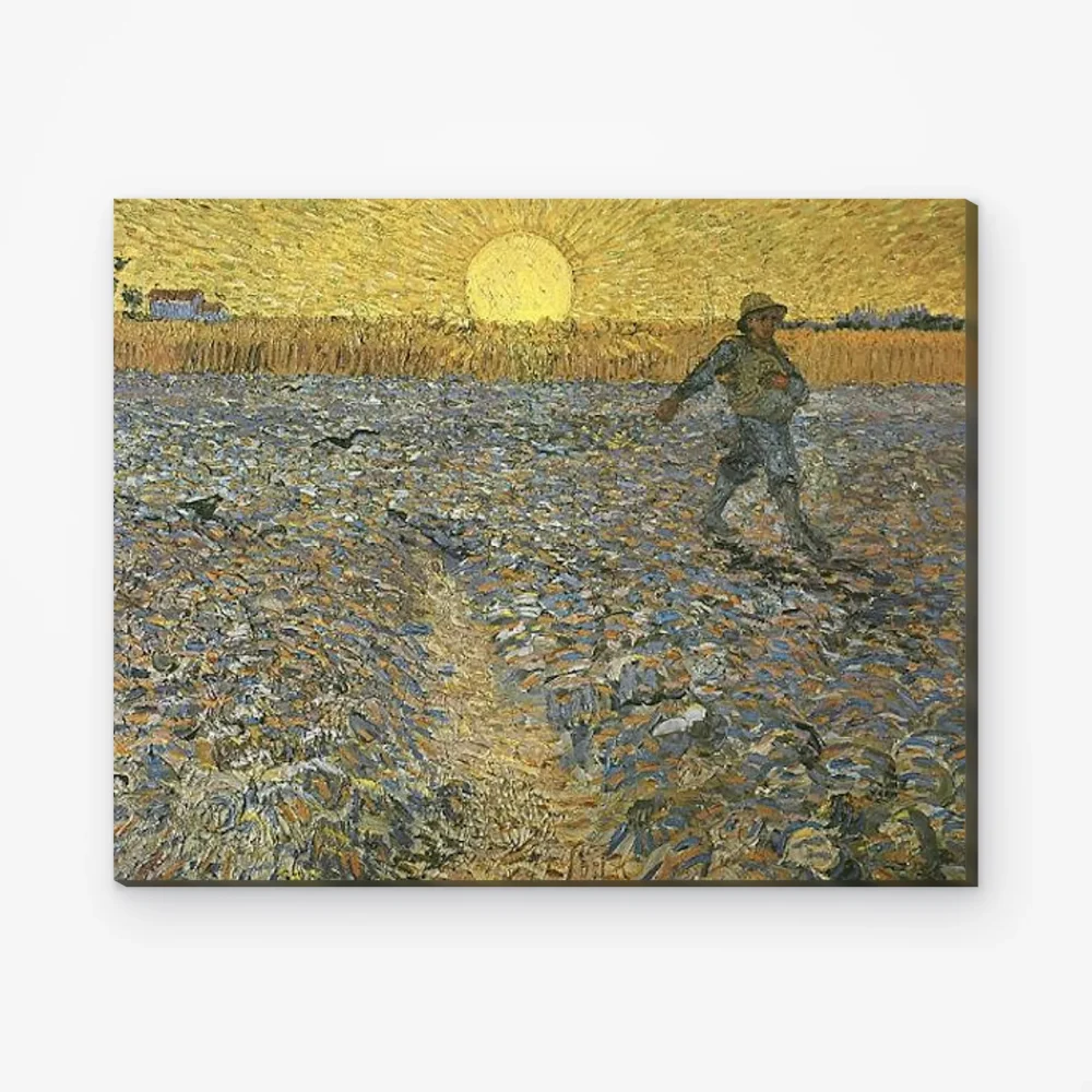 Pintar por Números - El sembrador - Van Gogh