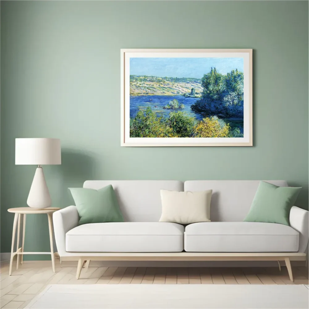 Pintar por números El Sena en Vétheuil 1 – foto 4